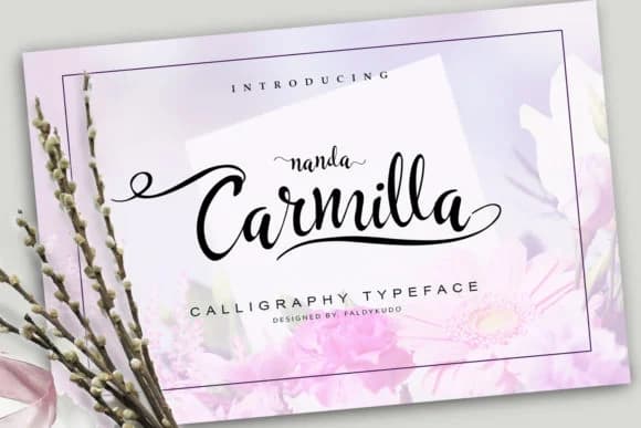 Carmilla Font by xdCreative — Script Handwritten Font
