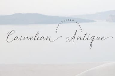 Carnelian Antique Font by Primafox Design — Script Handwritten Font — thumbnail 1