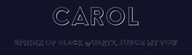 Carol by Vladimir Nikolic — Sans Serif Font — thumbnail 2