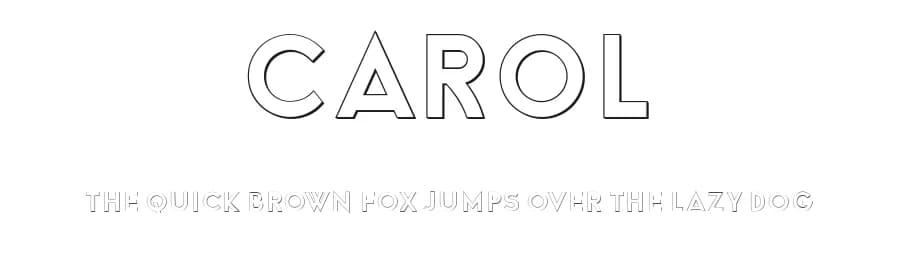 Carol by Vladimir Nikolic — Sans Serif Font