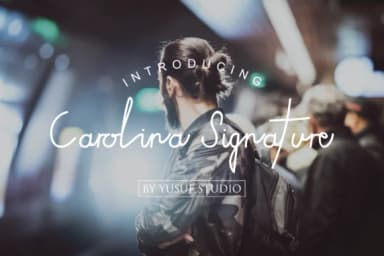 Carolina Signature Font by hidayart94 — Script Handwritten Font — thumbnail 6