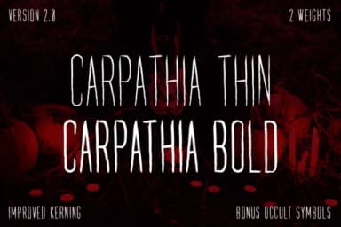 Carpathia Font by VonTypeCo — Script Handwritten Font — thumbnail 2