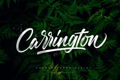 Carrington Font by Andrie Nugrie — Script Handwritten Font — thumbnail 1