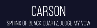 Carson by Sharkshock — Sans Serif Font — thumbnail 2