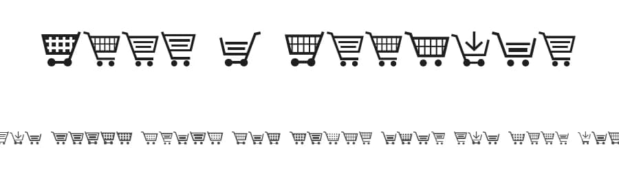 Cart O Grapher by Btd — Dingbats Font