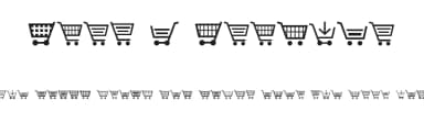 Cart O Grapher by Btd — Dingbats Font — thumbnail 1