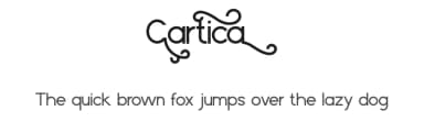 Cartica by setyaisiam _type — Sans Serif Font — thumbnail 1