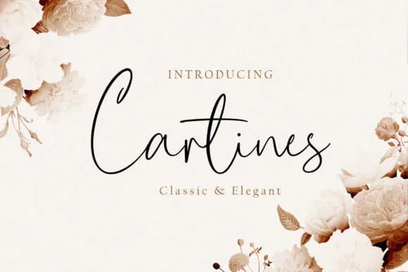Cartines Font by Cotbada Studio — Script Handwritten Font