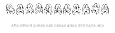 Cartoonabha by Amol Koli — Dingbats Font — thumbnail 1