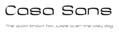 Casa Sans by Peter Wiegel — Sans Serif Font — thumbnail 1