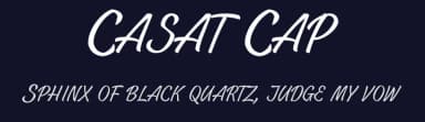 Casat Cap by Måns Grebäck — Script Handwritten Font — thumbnail 2
