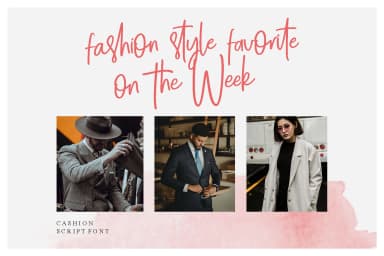 Cashion Font by Emtheen Std. — Script Handwritten Font — thumbnail 4