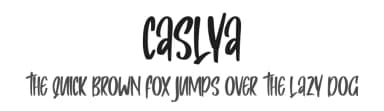 Caslya by Skiiller Studio — Script Handwritten Font — thumbnail 1
