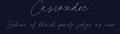 Cassandre by Lunas Type — Script Handwritten Font — thumbnail 2