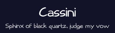 Cassini by letterpunch — Script Handwritten Font — thumbnail 2