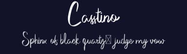 Casstino by Septiandika Pratama — Script Handwritten Font — thumbnail 2
