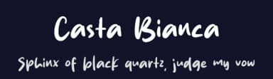 Casta Bianca by MJType — Script Handwritten Font — thumbnail 2
