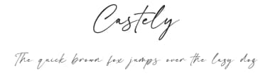 Castely by RantautypeStudio — Script Handwritten Font — thumbnail 1