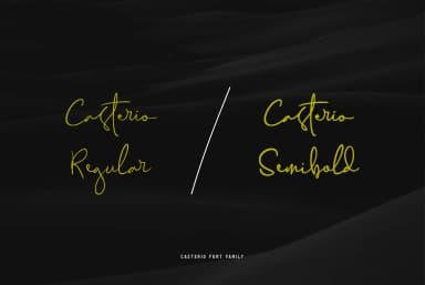 Casterio Font by Pana Type — Script Handwritten Font — thumbnail 2