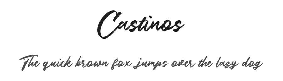 Castinos by Colative Studio — Script Handwritten Font