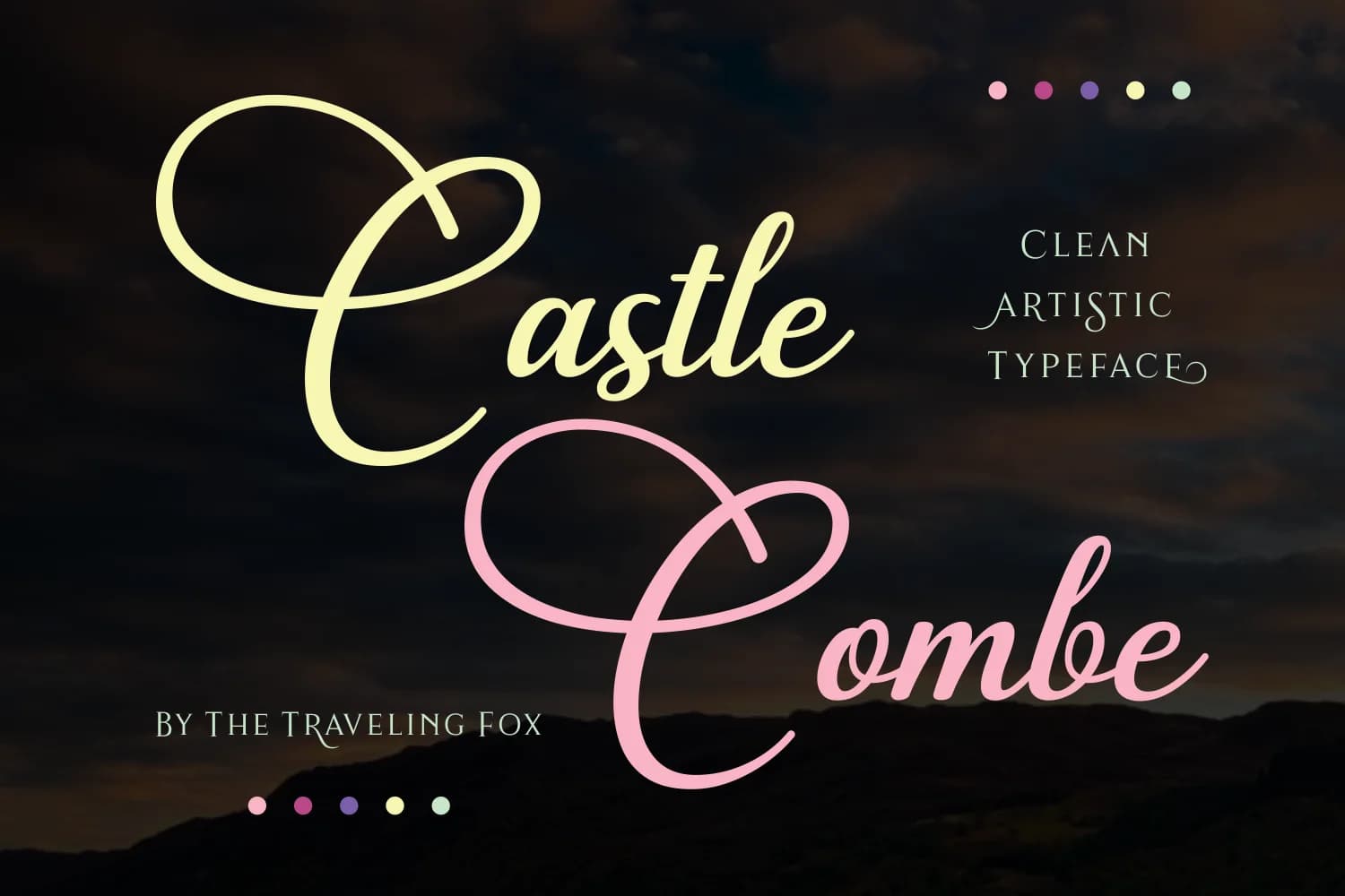Castle Combe Font by The Traveling Fox — Script Handwritten Font