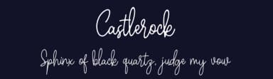 Castlerock by RaffaSyad Studio — Script Handwritten Font — thumbnail 2