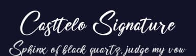 Casttelo Signature by Perspectype Studio - Letterena.com — Script Handwritten Font — thumbnail 2