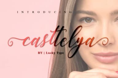 Casttelya Font by luckytype.font — Script Handwritten Font — thumbnail 1