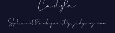 Castyla by Dilbadil — Script Handwritten Font — thumbnail 2