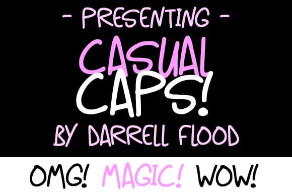 Casual Caps Font by Dadiomouse — Script Handwritten Font
