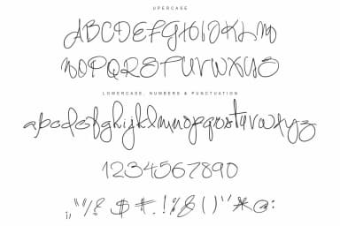 Casual Mix Font by Marcelo Inez — Script Handwritten Font — thumbnail 5