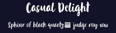 Casual Delight by BLKBK Fonts — Script Handwritten Font — thumbnail 2