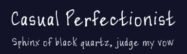 Casual Perfectionist by FontPanda — Script Handwritten Font — thumbnail 2