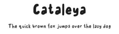 Cataleya by Mary Lee Jaji — Script Handwritten Font — thumbnail 1