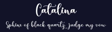 Catalina by Nirmala Creative — Script Handwritten Font — thumbnail 2