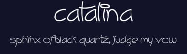 Catalina by JSH creates — Script Handwritten Font — thumbnail 2