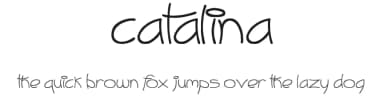 Catalina by JSH creates — Script Handwritten Font — thumbnail 1