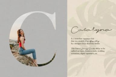 Catalyna Font by Kruweks Studio — Script Handwritten Font — thumbnail 2