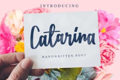Catarina Font by alphArt — Script Handwritten Font — thumbnail 1