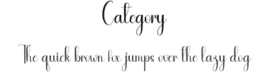 Category by Andi Moz — Script Handwritten Font — thumbnail 1
