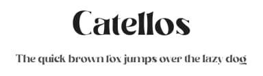 Catellos by madeDeduk — Serif Font — thumbnail 1