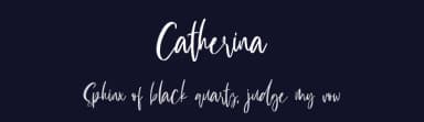 Catherina by Holisfonts.com — Script Handwritten Font — thumbnail 2