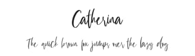 Catherina by Holisfonts.com — Script Handwritten Font — thumbnail 1