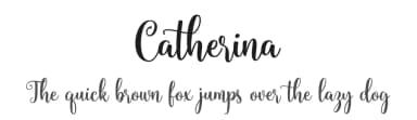Catherina by Letternun — Script Handwritten Font — thumbnail 1