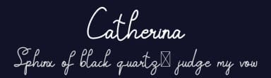 Catherina by Edric Studio — Script Handwritten Font — thumbnail 2