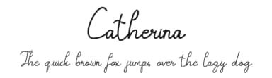 Catherina by Edric Studio — Script Handwritten Font — thumbnail 1