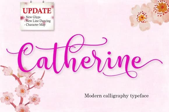 Catherine Font by Byuly Ayika — Script Handwritten Font