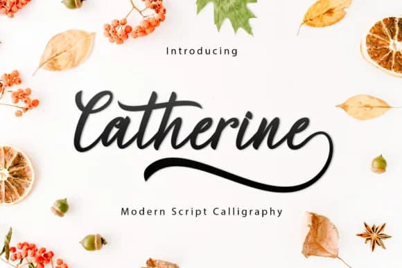 Catherine Script Font by Amarlettering — Script Handwritten Font