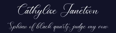 Cathylise Janetson by Storytype Studio — Script Handwritten Font — thumbnail 2