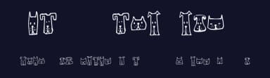 Cats and Dogs by Vladimir Nikolic — Dingbats Font — thumbnail 2